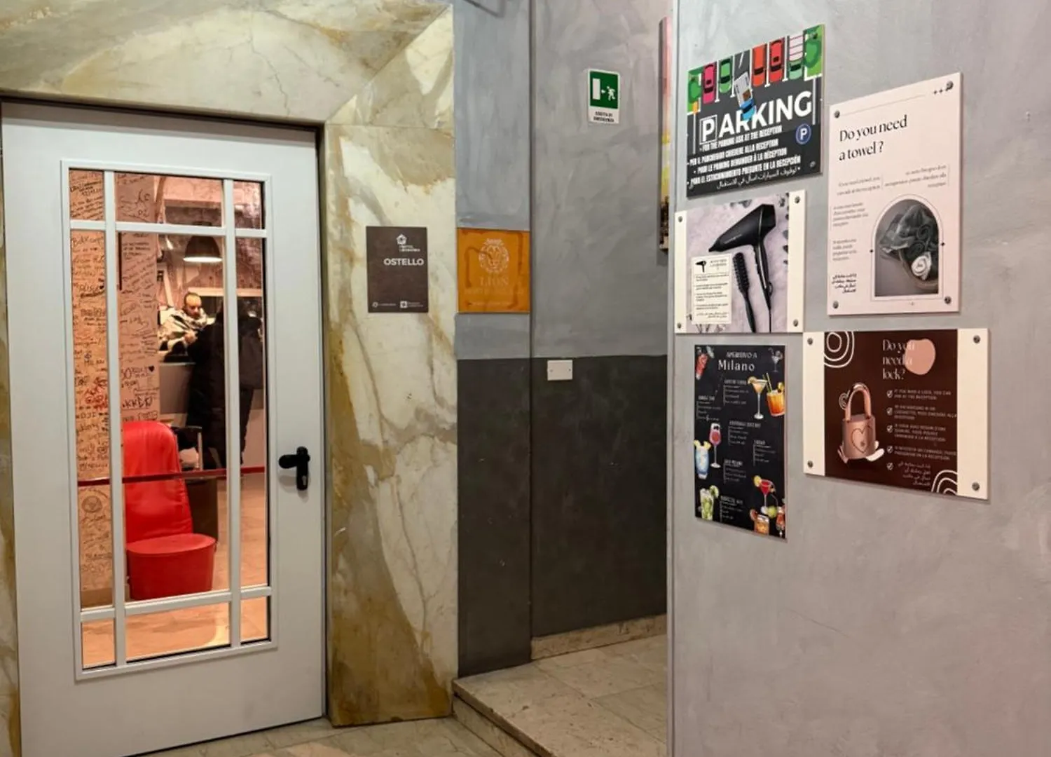 Lion University & Youth Hostel Milano Italy